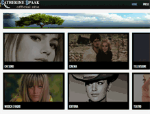 Tablet Screenshot of catherinespaak.eu
